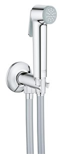 Душевой набор Grohe Tempesta-F Trigger Spray 30 с угловым вентилем, 1 вид струи 26358000