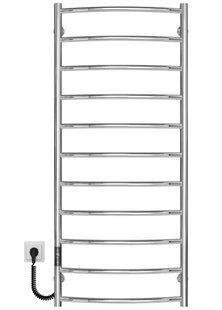 Рушникосушка електрична Deffi Класик 500x1200 хром C.DK.120.50.11.E.C.L.1 ліва