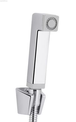 Змішувач для раковини Qtap Gemini хром QTGEM272CRM45689 з гігієнічний душ