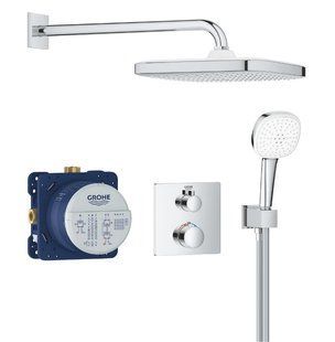 Душова система прихованого монтажу Grohe Grohtherm SmartControl хром 34871000