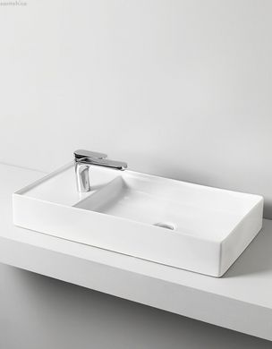 Керамічна раковина 75 см Artceram Scalino, blue sapphire (SCL004 16; 00)