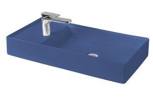 Керамічна раковина 75 см Artceram Scalino, blue sapphire (SCL004 16; 00)