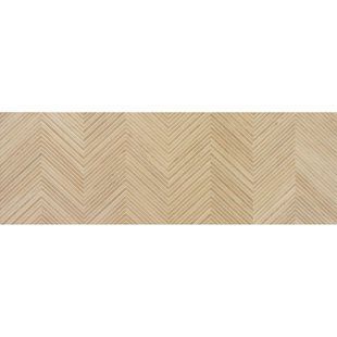 Плитка LARCHWOOD ALDER ZIG, Біла глина, матовая, глазированная, структурированная