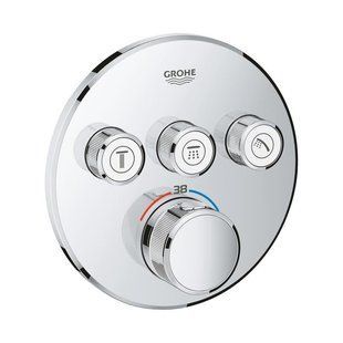 Термостат для вбудованого монтажу Grohe Grohtherm SmartControl 29121000 на 3 виходи