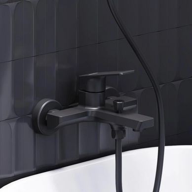 Змішувач для ванни Damixa Merkur чорний матовий 401000300