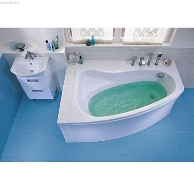 Акриловая ванна CERSANIT SICILIA 160x100 левая + ножки