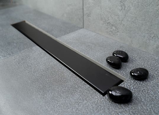 Душовий канал Pestan Confluo Frameless Line 650 мм 13701320 з чорною матовою решіткою