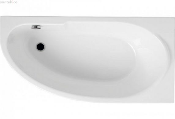 Акриловая ванна Polimat Miki 140x70 P 00362 белая, правая