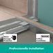 Душовий канал Hansgrohe RainDrain Compact 80 см 56166800 з решіткою