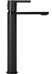 Змішувач для раковини (умивальника) REA FLIP BLACK чорний високий REA-B2007