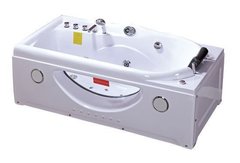 Ванна IRIS прямокутна з гідромасажем 168*85*66 мм TLP-634-G