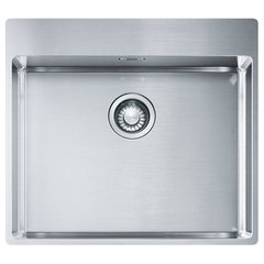 Кухонна мийка Franke Box BXX 210-54 TL (127.0369.295) нержавіюча сталь - монтаж врізний або у рівень зі стільницею - полірована