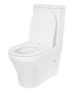 Унітаз напідлоговий Venta Fliqht  FT Tornado 114373 з бачком і сидінням Soft Close