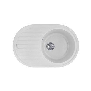 Кухонная мойка из искусственного камня Kroner KRP Komposit GRA-7750 CV027419