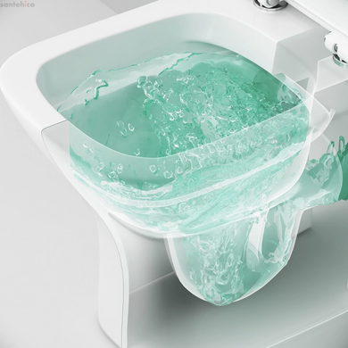 Унітаз підлоговий Am.Pm Gem Rimless CGA8601SC з бачком і сидінням Soft Close