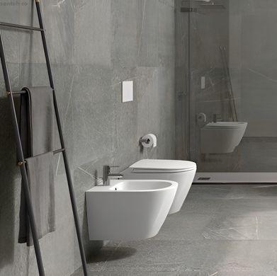 Унитаз подвесной RAK Ceramics Resort RST23AWHA с сиденьем Soft Close