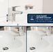 Змішувач для раковини Grohe Dice хром 1018560000 з донним клапаном
