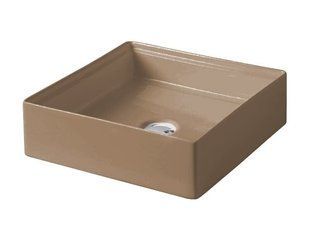 Умывальник керамический 38 см Artceram Scalino, cement cohiba (SCL001 23; 00)