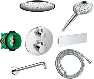 Встроенная душевая система Hansgrohe Ecostat Square 2B141218