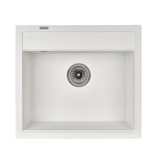 Мийка LERIDA white (560*510mm.) 405
