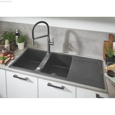 Кухонная гранитная мойка Grohe EX Sink 31647AT0 K500 двойная