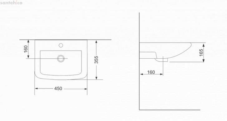 Раковина Devit SMALL 1013135