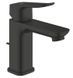 Смеситель для раковины Grohe Dice черный матовый 1018562430 с донным клапаном