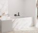 Смеситель на борт ванны Hansgrohe Tecturis E чёрный матовый 73443670