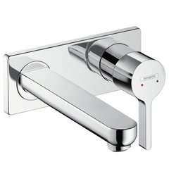 Hansgrohe Смеситель для раковины, однорычажный, излив 225 мм, СМ Hansgrohe Metris S 31163000