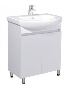 Тумба підлогова Мойдодир Temp 60 00-0008564 з раковиною Runa