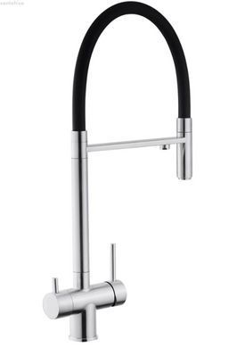Смеситель для кухни с подключением к фильтру Kroner KRP Edelstahl Klassisch - ESG03815BLK CV027933