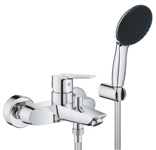 Змішувач для ванни Grohe QuickFix Start хром 25283002 з душовим гарнітуром