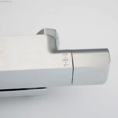 Душова система з термостатом GAPPO G2407-40, вилив - перемикач на лійку, хром