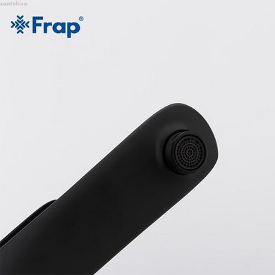 Змішувач для умивальника Frap F1052-57 високий, чорний