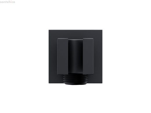 Душовий гарнітур прихованого монтажу Corsan ADOUR BLACK+BOX чорний з термостатом Z01TBL