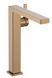 Смеситель для раковины Hansgrohe Tecturis E CoolStart EcoSmart+ шлифованная бронза 73070140