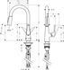 Hansgrohe alis S (цвет - сталь) 72815800