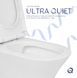 Унитаз напольный Qtap Presto Ultra Quiet QTPRE27W51022 с бачком и сиденьям Soft Close