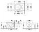 Унитаз подвесной Duravit D-Neo 2577092000 с сиденьям Soft Close