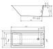 Ванна акрилова Cersanit Crea 150x75 S301-233