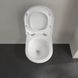 Унитаз подвесной Villeroy&Boch Subway 3.0 TwistFlush белый матовый CeramicPlus 4670T0RW з сидінням Soft Close