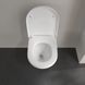 Унитаз подвесной Villeroy&Boch Subway 3.0 TwistFlush белый матовый CeramicPlus 4670T0RW з сидінням Soft Close