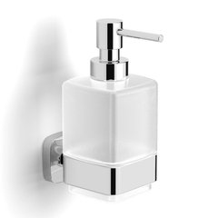Дозатор для жидкого мыла VOLLE Teo 15-88-421 матовое стекло/хром