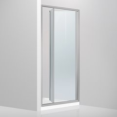 Душевая дверь в нишу Devit Fresh 100х190 (Профиль - хром, стекло - прозрачное) FEN9210