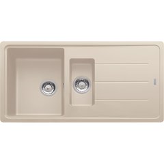 Кухонна мийка Franke Basis BFG 651 (114.0676.271) гранітна - врізна - оборотна - колір Сахара