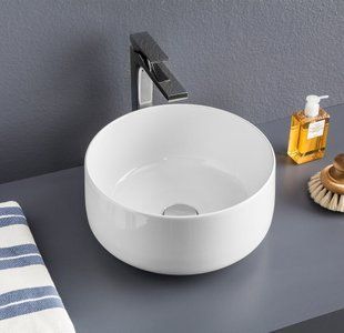 Умывальник керамический 35 см Artceram Cognac, white glossy (COL004 01; 00)