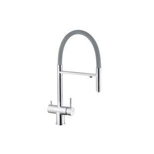 Змішувач для кухні з підключенням до фільтру Kroner KRP Edelstahl Klassisch - ESG03815GRA CV027934