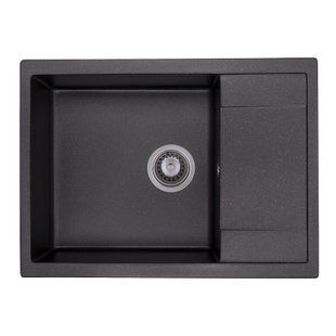 Кухонна мийка GRANADO Linares Black shine 0801