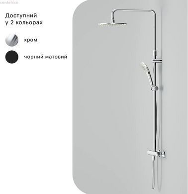 Душова система з термостатом Am.Pm Like ShowerSpot хром F0780400
