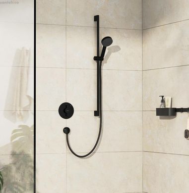 Змішувач прихованого монтажу Hansgrohe DuoTurn S чорний матовий 75618670